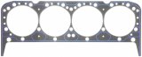 Fel-Pro Performance Head Gaskets 1010 Gasket, Steel Core Laminate, 4.166 in. Bore for 4.155 in. Maximum Engine Bore, 0.039 in. Compressed Thickness, Chevy, Small Block, Each thumbnail 3