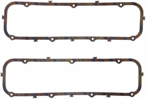 Fel-Pro Performance Blue Stripe Valve Cover Gaskets 1619 Gasket, Cover, Ford, Big Block 429/460, 0.172 in.Thick, Cork-Rubber, Pair