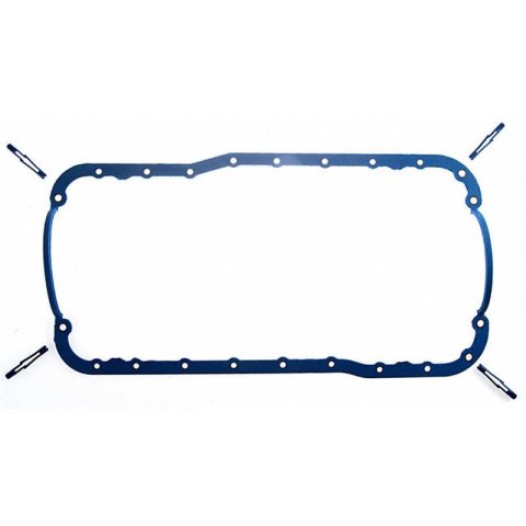 Fel-Pro Oil Pan Gaskets OS 13260 T Gasket, 1-Piece, Molded Rubber, Ford, Lincoln, Mercury, 221-302, Kit