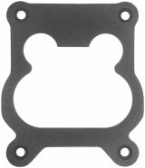 Fel-Pro Performance Carburetor Insulator Gaskets 1908 Mounting Gasket, Gasket, Paper, 4-Barrel, Spread Bore, Open Center, 1/4 in. Thick, Each thumbnail 2