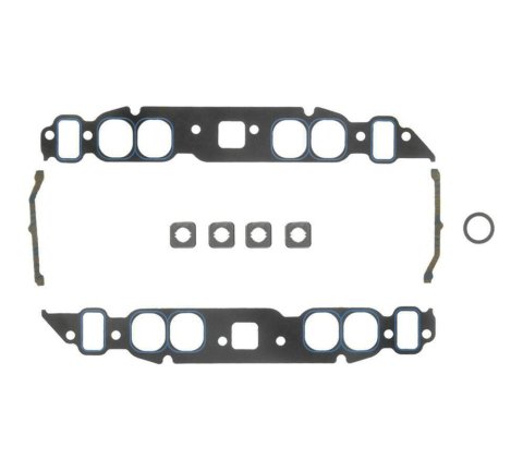 Fel-Pro Performance Intake Manifold Gasket Sets 1212 Gaskets, Manifold, Intake, Composite, Oval, 2.050 in. x 1.82 in. Port, .060 in. Thick, Chevy, 396-454, Set