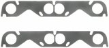 Fel-Pro Performance Exhaust Header Gasket Sets 1407 Gaskets, Header, Steel Core Laminate, Round Port, Chevy, Small Block, Hooker/Stahl Adapter, Set thumbnail 2