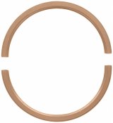 Fel-Pro Performance Rear Main Bearing Seals 2901 Seal, 2-Piece, Silicone, Ford, Small Block, Each thumbnail 2