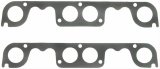 Fel-Pro Performance Exhaust Header Gasket Sets 1409 Gaskets, Header, Steel Core Laminate, Brodix Spread Port, Chevy, Small Block, Set thumbnail 1
