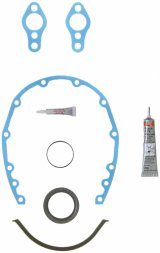 Fel-Pro Timing Cover Gaskets TCS 45165 Gasket, Cover, Cork, Rubber, Chevy, Small Block, Kit thumbnail 2