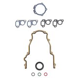 Fel-Pro Timing Cover Gaskets TCS 45993 Gasket, Gen. 3/4 LS Set with Seal and Oil pump O-Rings, Cork/Rubber, 4.8/5.3/5.7/6.0/6.2L, V8's, Kit thumbnail 1