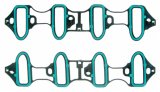 Fel-Pro Intake Manifold Gaskets MS 96587 Gaskets, Replacement, Cathedral Port Style, Buick, Cadillac, Chevrolet, GMC, Hummer, Isuzu, Saab, Workhorse, V8, Pair thumbnail 2