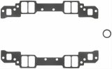 Fel-Pro Performance Intake Manifold Gasket Sets 1277 Gaskets, Manifold, Intake, 18 Degree, 2.15 in. x 1.25 in. Port, .030 in. Thick, Chevy, Small Block, Set thumbnail 1