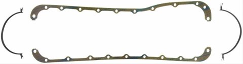 Fel-Pro Oil Pan Gaskets OS 30408 C Gasket, Multi-Piece, Cork/Rubber, Ford, Lincoln, Mercury, 429/460, V8, Each