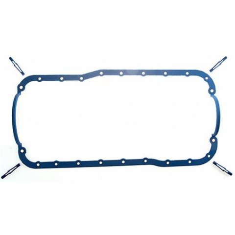 Fel-Pro Oil Pan Gaskets OS 30214 T Gasket, One Piece, PermaDryPlus, Ford, Mercury, 351W, Each thumbnail 1