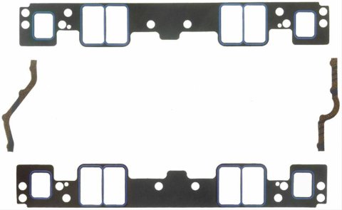 Fel-Pro Performance Intake Manifold Gasket Sets 1289 Gaskets, Intake, Composite, Printoseal, 2.314 in. x 1.30 in. Port, .060 in. Thick, Chevy, Small Block, Set