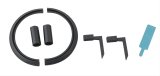 Fel-Pro Rear Main Seals BS 40240 Seal, 2-Piece, Rubber, Chrysler, L6/Big Block V8, Each thumbnail 1