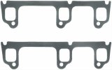 Fel-Pro Performance Exhaust Header Gasket Sets 1400 Gaskets, Header, Steel Core Laminate, Rectangular Port, Buick, V6, Set thumbnail 1
