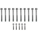 Fel-Pro Headbolt Kits ES 72390 Cylinder Head Bolts, Bolts for One Head, Hex, Steel, Natural, Chevy, LS, Kit thumbnail 1