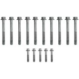 Fel-Pro Headbolt Kits ES 72390 Cylinder Head Bolts, Bolts for One Head, Hex, Steel, Natural, Chevy, LS, Kit thumbnail 2