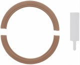 Fel-Pro Performance Rear Main Bearing Seals 2909 Seal, 2-Piece, Fluoroelastomer, Chevy, Small Block, Each thumbnail 1
