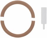 Fel-Pro Performance Rear Main Bearing Seals 2909 Seal, 2-Piece, Fluoroelastomer, Chevy, Small Block, Each thumbnail 2