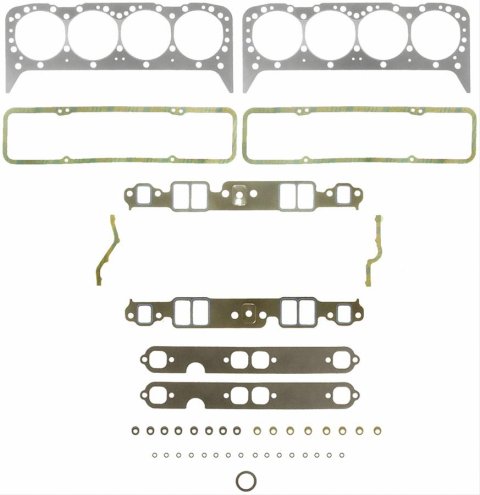 Fel-Pro Performance Marine Head Set Gaskets 17230 Gaskets, Set, Marine, Chevy, 307/350, thumbnail 1