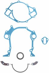 Fel-Pro Timing Cover Gaskets TCS 45024 Gaskets, Cover, Cork/Rubber, Ford, Big Block 385 Series, Kit thumbnail 2