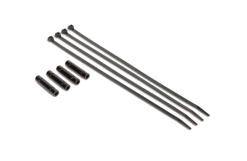 Daystar Standoff Spacers KU71077BK Stand-Off, Spacer, Brake Line/Fuel Line, Polyurethane, Black, Kit thumbnail 3