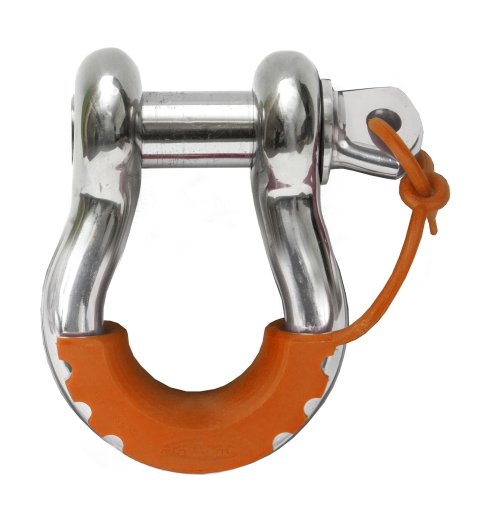 Daystar D-Ring Isolators KU70058AG Locking Isolators, Polyurethane, Orange, 3/4 in. Shackles, Pair thumbnail 2