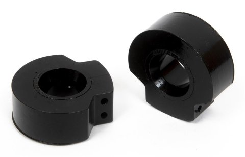 Daystar Shock Shaft Bump Stops KU71098BK Stop, 2.5 in. O.D., 1 in. I.D., Polyurethane, Black, Pair thumbnail 1