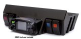 Daystar GMRS Above Dash Radio Mounts with Switches KJ71064BK Switch Panel, Switches, Windshield Mount, Plastic, Black, Four Rocker Switches, Lighted, Jeep, Each thumbnail 4