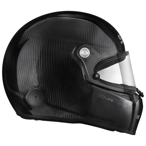 Stilo Carbon CMR Karting Helmets AA0722AH1P57 Helmet, CMR, Full, Fiber, Clear Shield, Snell CMR2016, No Graphic, Medium, Each thumbnail 5
