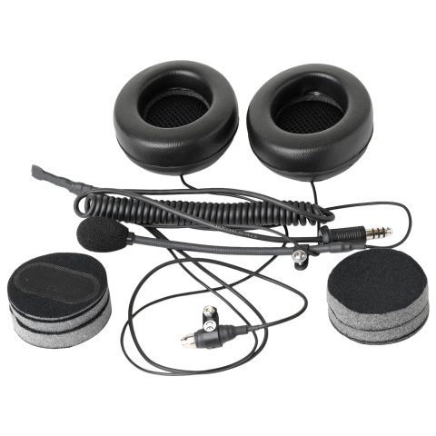 Stilo Radio Helmet Kits AE0321 Communicator Accessories,Naked Dual Ear Bud Ready, Ear Muff Speakers, GENTEX Noise Cancelling Magnetic-Dynamic BOOM Microphone, Each thumbnail 2