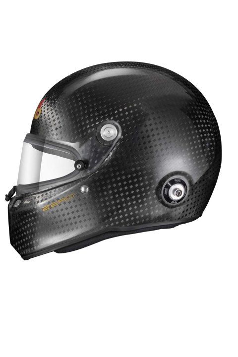 Stilo ST6 FN 8860-2018 Carbon Zero ABP Helmets AA0810AG3S56 Helmet, ABP, Full, Gloss, Fiber, SA2020, FIA 8860-2018-ABP-Zero, Clear Visor, Small Plus, 56cm, EPS Liner, Each thumbnail 1