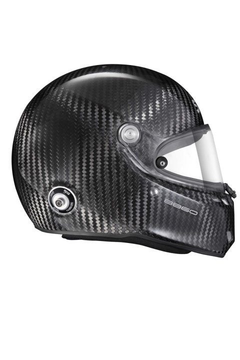 Stilo ST6 FN 8860-2018 Carbon Helmets AA0810AG1R58 Helmet, Carbon, Full, Gloss, Fiber, Snell SA2020, FIA 8860-2018, Clear Visor, Medium Plus, 58cm, EPS Liner, Each thumbnail 4