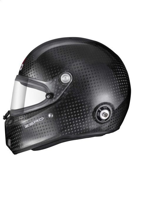 Stilo ST6 FN 8860-2018 Carbon Zero Helmets AA0810AG3R54 Helmet, Zero, Full, Gloss, Fiber, Snell SA2020, FIA 8860-2018-Zero, Clear Visor, X-Small, 54cm, EPS Liner, Each thumbnail 4