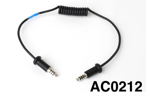 Stilo Intercom Adapter Cords AC02122 Helmet Communicator Accessories, Cord, Adap to 4C IMSA-Road Race Adapter, Each thumbnail 1