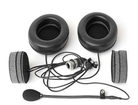 Stilo Radio Helmet Kits AE0320 Communicator Accessories, Dual Rally Ear Bud Ready, GENTEX Noise Cancelling Magnetic-Dynamic BOOM Microphone, Each thumbnail 1