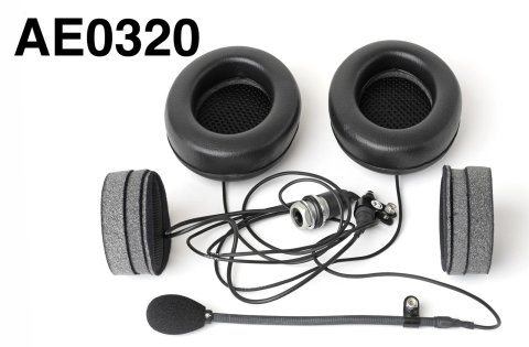 Stilo Radio Helmet Kits AE0320 Communicator Accessories, Dual Rally Ear Bud Ready, GENTEX Noise Cancelling Magnetic-Dynamic BOOM Microphone, Each thumbnail 3