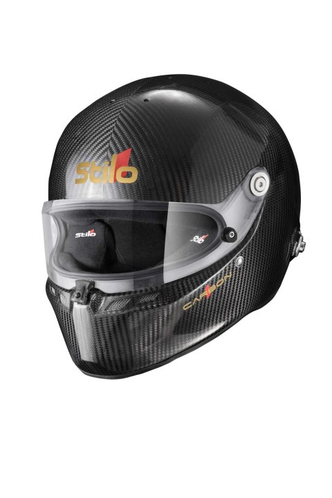 Stilo ST6 FN 8860-2018 Carbon ABP Helmets AA0810AG1S64 Helmet, ABP, Full, Gloss, Fiber, Snell SA2020, FIA 8860-2018-ABP, Clear Visor, 3X-Large, 64cm, EPS Liner, Each thumbnail 4