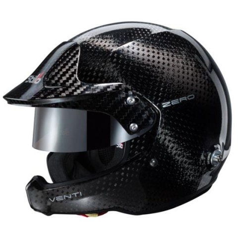 Stilo Venti WRC Zero 8860 Carbon Helmets AA0220BG3R59 Helmet, Carbon, Fiber, FIA 8860-2018, No Graphic, Large, Each thumbnail 6