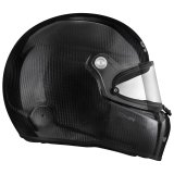 Stilo Carbon CMR Karting Helmets AA0722AH1P55 Helmet, Karting, Full Face, Black Fiber, Gloss, Clear Shield, Snell CMR2016, No Graphic, Small, Each thumbnail 5
