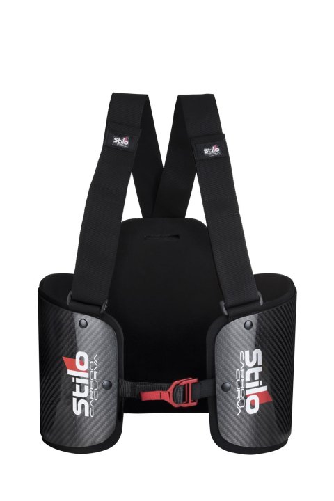Stilo Carbon Curva Rib Protector AS0001S Vest, X-Style, Small, Fiber, Black/Natural, Adjustable, 65-84 cm Chest, Each thumbnail 1