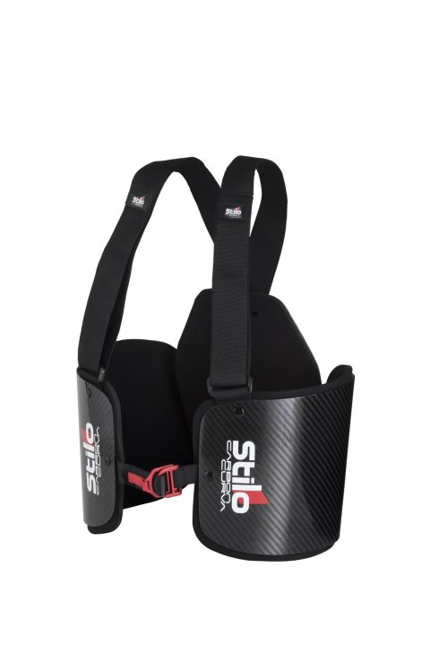 Stilo Carbon Curva Rib Protector AS0001S Vest, X-Style, Small, Fiber, Black/Natural, Adjustable, 65-84 cm Chest, Each thumbnail 2