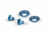 Stilo Helmet Components YA0817B Accessories, ST5 VISOR SCREW KIT - BLUE thumbnail 1