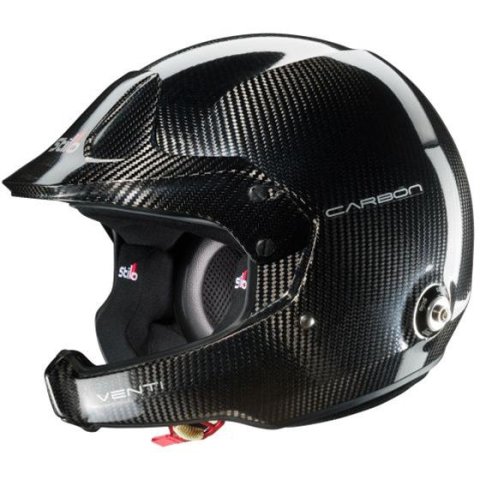 Stilo Venti WRC Carbon Helmets AA0220BG1T58 Helmet, Carbon, Fiber, Snell SA2020/FIA 8859-2015, No Graphic, Medium, Each thumbnail 2