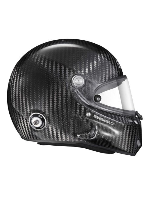 Stilo ST6 GT 8860-2018 Carbon Helmets AA0800AG1R59 Helmet, Carbon, Full, Gloss, Fiber, Snell SA2020, FIA 8860-2018, Clear Visor, Large, 59cm, EPS Liner, Each thumbnail 2