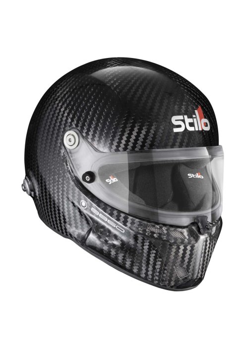 Stilo ST6 GT 8860-2018 Carbon Helmets AA0800AG1R59 Helmet, Carbon, Full, Gloss, Fiber, Snell SA2020, FIA 8860-2018, Clear Visor, Large, 59cm, EPS Liner, Each thumbnail 3