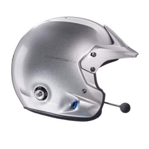 Stilo Venti Trophy Plus Rally Helmets AA0112EG2T54 Helmet, Rally, Silver, Snell SA2020/FIA 8859-2015, EPS Liner, No Graphic, X-Small, Each thumbnail 3
