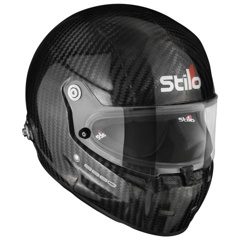 Stilo ST5 GT 8860-2018 Carbon Helmets AA0700AG1R54 Helmet, Carbon, Full, Fiber, Clear Shield, FIA 8860-2018, EPS Liner, No Graphic, X-Small, Each thumbnail 4
