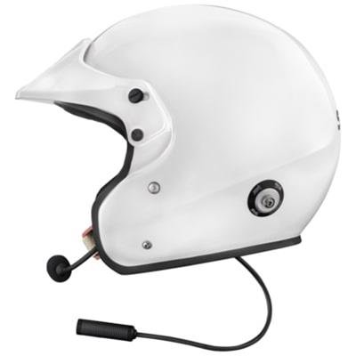 Stilo Venti Sport Plus Composite Helmets AA0132HG2T61 Helmets, Composite, White, Gloss, Snell SA2020, FIA-8859-2020, Boom Mic/Speakers, Open Face, No Graphic, X- Large, Each thumbnail 4