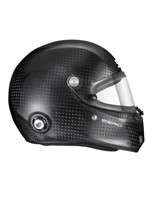 Stilo ST6 FN 8860-2018 Carbon Zero Helmets AA0810AG3R57 Helmet, Zero, Full, Gloss, Fiber, Snell SA2020, FIA 8860-2018-Zero, Clear Visor, Medium, 57cm, EPS Liner, Each thumbnail 2