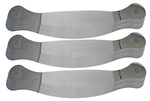 Stilo Helmet Visor Laminated Tear-offs 10252C Accessories, Tear-Offs, ST5, 2MM, Plastic, Clear, Large Tabs, 3 Packs of 10, Set thumbnail 1