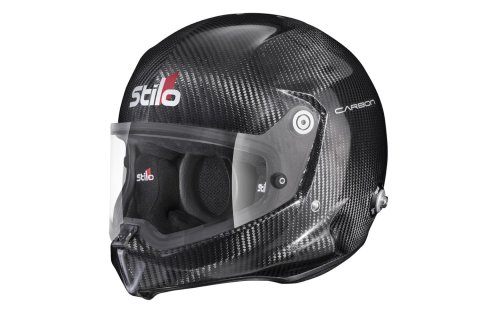 Stilo Venti WRX Dirt Carbon Helmets AA0230BG1T58 Helmet, Carbon, Full, Fiber, Clear Shield, FIA 8859-2015, Snell SA2020, Medium Plus, Each thumbnail 3